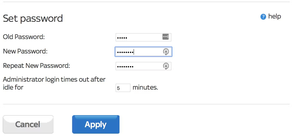 set-router-password